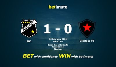 Soi kèo ABC vs Botafogo PB, Tỷ lệ & Mẹo cá cược 15/02/2024