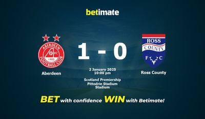 Dự đoán Aberdeen vs Ross County, Tỷ lệ cược & Mẹo cá cược 01/02/2025