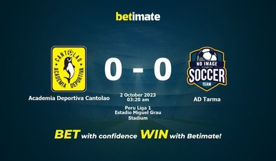 Soi kèo Academia Deportiva Cantolao vs AD Tarma, Tỷ lệ & Mẹo cá cược 01/10/2023