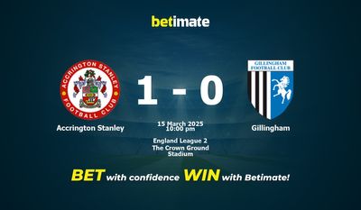 Dự đoán Accrington Stanley vs Gillingham, Tỷ lệ cược & Mẹo cá cược 03/15/2025