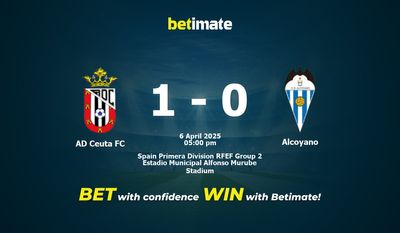 Dự đoán AD Ceuta FC vs Alcoyano, Tỷ lệ cược & Mẹo cá cược 04/06/2025