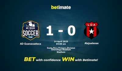 Dự đoán, Tỷ lệ cược & Mẹo cá cược AD Guanacasteca vs Alajuelense 04/13/2025