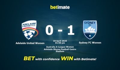 Dự đoán, Tỷ lệ cược & Mẹo cá cược Adelaide United Women vs Sydney FC Women 18/04/2025
