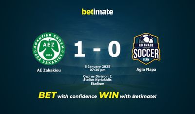 Soi kèo AE Zakakiou vs Agia Napa, Tỷ lệ & Mẹo cá cược 08/01/2025
