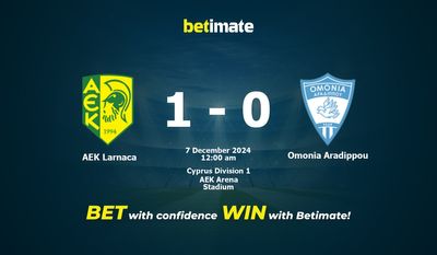 Dự đoán AEK Larnaca vs Omonia Aradippou, Tỷ lệ cược & Mẹo cá cược 12/06/2024