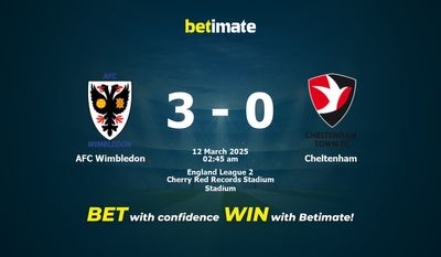 Dự đoán AFC Wimbledon vs Cheltenham, Tỷ lệ cược & Mẹo cá cược 03/11/2025