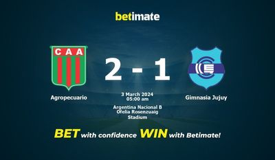 Soi kèo Agropecuario vs Gimnasia Jujuy, tỷ lệ cá cược 02/03/2024