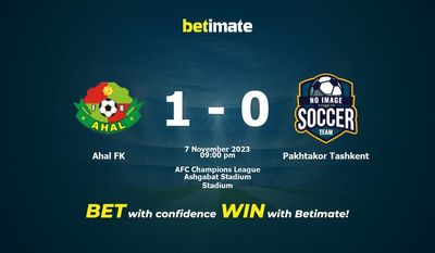 Soi kèo Ahal FK vs Pakhtakor Tashkent, Tỷ lệ & Mẹo cá cược 07/11/2023