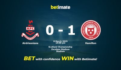 Dự đoán Airdrieonians vs Hamilton, Tỷ lệ cược & Mẹo cá cược 03/08/2025