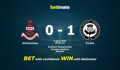 Dự đoán Airdrieonians vs Partick, Tỷ lệ cược & Mẹo cá cược 04/05/2025