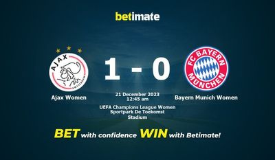 Soi kèo bóng đá nữ Ajax vs Bayern Munich Nữ, tỷ lệ và tip cá cược 20/12/2023