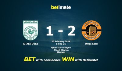 Dự đoán Al-Ahli Doha vs Umm Salal, Tỷ lệ & Mẹo cá cược 24/02/2024