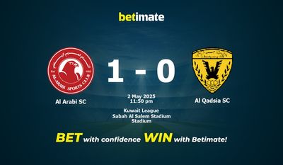 Dự đoán Al Arabi SC vs Al Qadsia SC, Tỷ lệ cược & Mẹo cá cược 05/02/2025