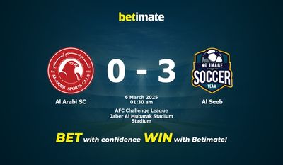 Dự đoán Al Arabi SC vs Al Seeb, Tỷ lệ cược & Mẹo cá cược 03/05/2025