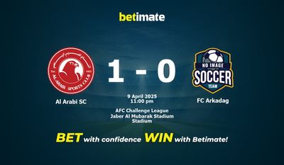 Dự đoán Al Arabi SC vs FC Arkadag, Tỷ lệ cược & Mẹo cá cược 04/09/2025