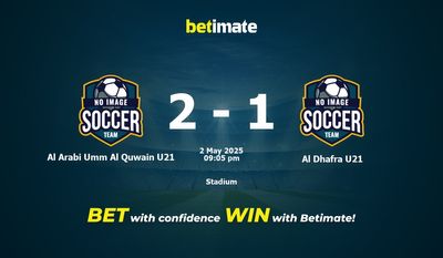 Dự đoán, Tỷ lệ cược & Mẹo cá cược Al Arabi Umm Al Quwain U21 vs Al Dhafra U21 05/02/2025