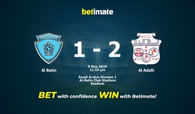 Soi kèo Al Batin vs Al Adalh, Tỷ lệ & Mẹo cá cược 05/05/2025
