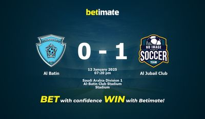 Dự đoán, Tỷ lệ cược & Mẹo cá cược Al Batin vs Al Jubail Club 01/12/2025