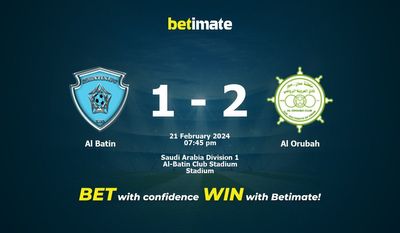 Soi kèo Al Batin vs Al Orubah, Tỷ lệ & Mẹo cá cược 21/02/2024