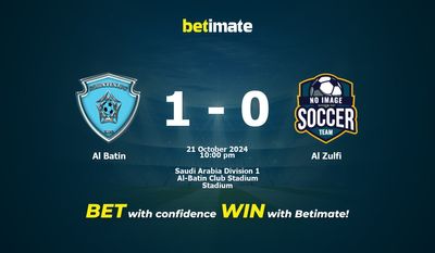 Dự đoán Al Batin vs Al Zulfi, Tỷ lệ & Mẹo cá cược 21/10/2024