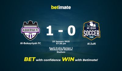 Dự đoán Al-Bukayriyah FC vs Al Zulfi, Tỷ lệ & Mẹo cá cược 10/01/2025