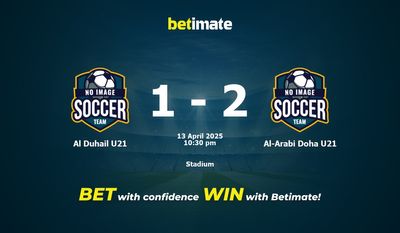 Dự đoán Al Duhail U21 vs Al-Arabi Doha U21, Tỷ lệ cược & Mẹo cá cược 04/13/2025