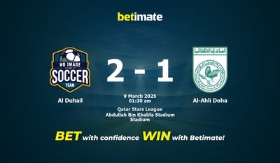 Dự đoán Al Duhail vs Al-Ahli Doha, Tỷ lệ cược & Mẹo cá cược 03/08/2025