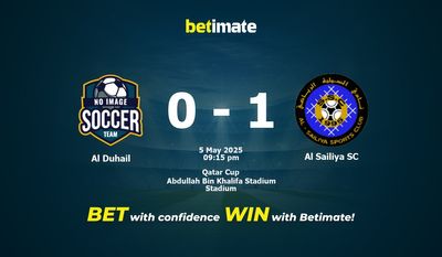 Dự đoán Al Duhail vs Al Sailiya SC, Tỷ lệ cược & Mẹo cá cược 05/05/2025