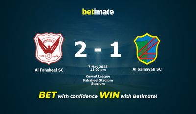Dự đoán, Tỷ lệ cược & Mẹo cá cược Al Fahaheel SC vs Al Salmiyah SC 05/07/2025