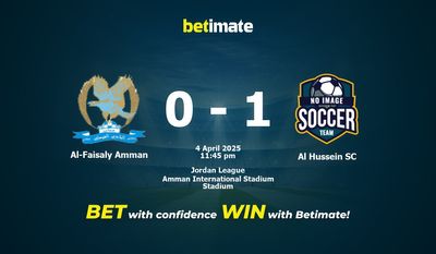 Dự đoán, Tỷ lệ cược & Mẹo cá cược Al-Faisaly Amman vs Al Hussein SC 04/04/2025