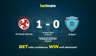 Dự đoán Al Faisaly Harmah vs Al Batin, Tỷ lệ cược & Mẹo cá cược 28/04/2025