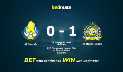 Dự đoán Al Gharafa vs Al-Nassr Riyadh, Tỷ lệ & Mẹo cá cược 25/11/2024