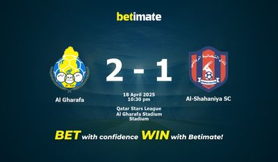 Dự đoán Al Gharafa vs Al-Shahaniya SC, Tỷ lệ & Mẹo cá cược 18/04/2025