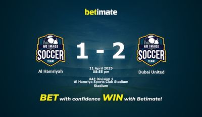 Dự đoán Al Hamriyah vs Dubai United, Tỷ lệ cược & Mẹo cá cược 04/11/2025