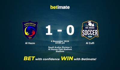 Dự đoán Al Hazm vs Al Zulfi, Tỷ lệ & Mẹo cá cược 04/11/2024