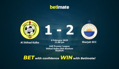 Dự đoán Al Ittihad Kalba vs Sharjah SCC, Tỷ lệ cược & Mẹo cá cược 02/06/2025