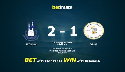 Dự đoán Al Ittihad vs Qalali, Tỷ lệ cược & Mẹo cá cược 22/11/2024