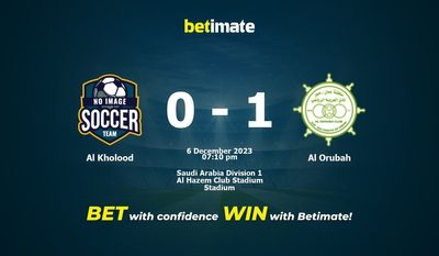 Dự đoán Al Kholood vs Al Orubah, Tỷ lệ & Mẹo cá cược 06/12/2023