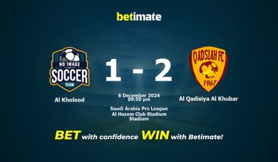 Dự đoán Al Kholood vs Al Qadisiya Al Khubar, Tỷ lệ & Mẹo cá cược 06/12/2024