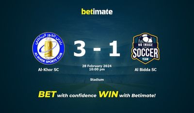 Al-Khor SC vs Al Bidda SC Dự đoán, tỷ lệ và mẹo cá cược 28/02/2024