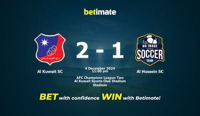 Dự đoán Al Kuwait SC vs Al Hussein SC, Tỷ lệ cược & Mẹo cá cược 12/04/2024