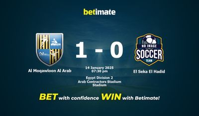 Dự đoán Al Moqawloon Al Arab vs El Seka El Hadid, Tỷ lệ cược & Mẹo cá cược 01/14/2025