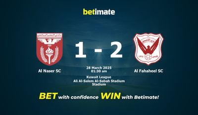 Dự đoán Al Naser SC vs Al Fahaheel SC, Tỷ lệ cược & Mẹo cá cược 27/03/2025