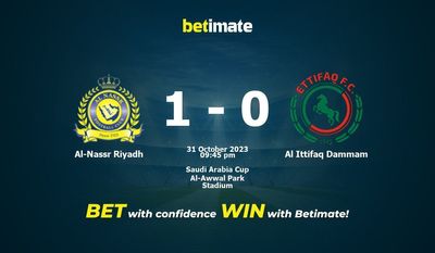 Dự đoán Al-Nassr Riyadh vs Al Ittifaq Dammam, Tỷ lệ & Mẹo cá cược 31/10/2023