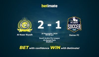 Dự đoán Al-Nassr Riyadh vs Damac FC, Tỷ lệ cược & Mẹo cá cược 29/11/2024