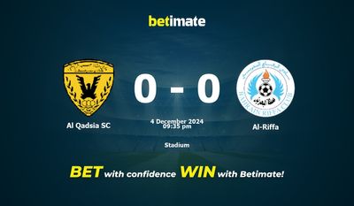 Dự đoán Al Qadsia SC vs Al-Riffa, Tỷ lệ cược & Mẹo cá cược 12/04/2024
