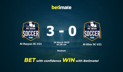 Dự đoán Al-Rayyan SC U21 vs Al-Khor SC U21, Tỷ lệ cược & Mẹo cá cược 03/09/2025