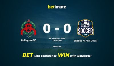 Dự đoán Al-Rayyan SC vs Shabab Al Ahli Dubai, Tỷ lệ cược & Mẹo cá cược 01/16/2025