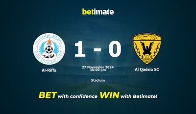 Dự đoán Al-Riffa vs Al Qadsia SC, Tỷ lệ cược & Mẹo cá cược 27/11/2024