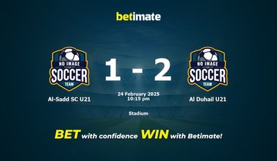 Dự đoán Al-Sadd SC U21 vs Al Duhail U21, Tỷ lệ cược & Mẹo cá cược 24/02/2025